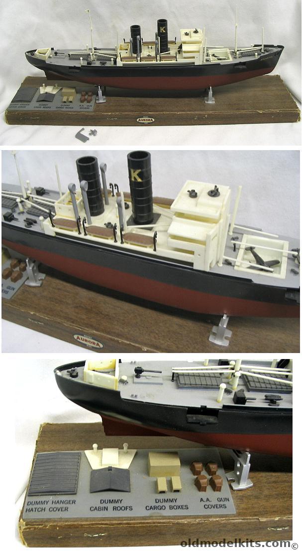 Aurora 1/456 Aurora ATLANTIS Merchant Raider Factory Model plastic model kit